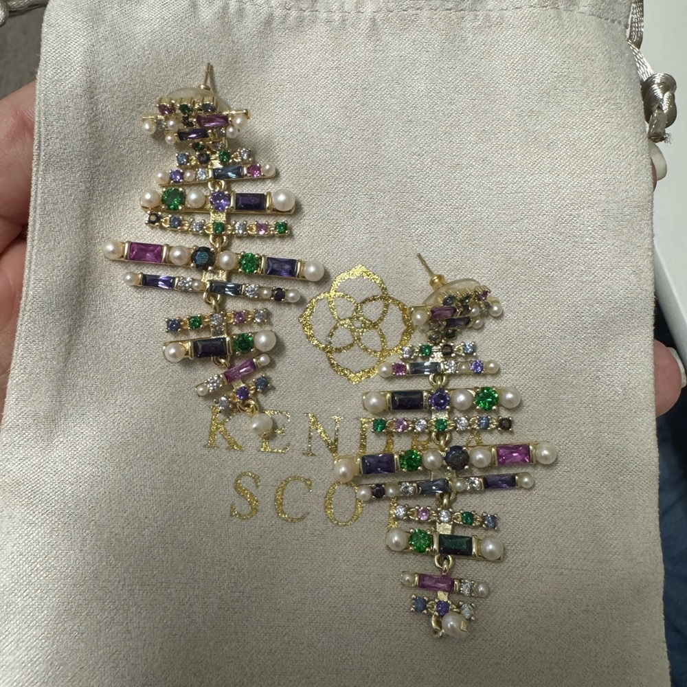 Kendra Scott Vibrant Gemstone Earrings